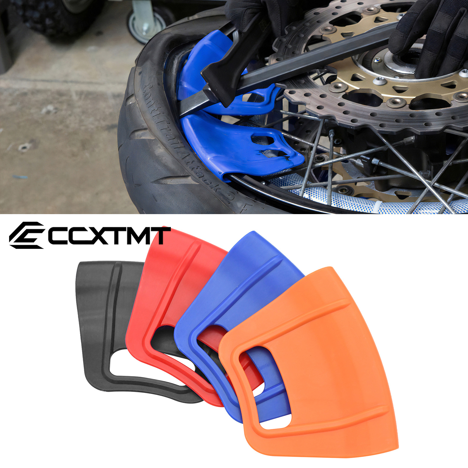 Motorcycle Tyre Tire Installation Rim Protectors Rim Shields Guards Wheel and Tire Repair Tool For ATV Honda KTM Yamaha Kawasaki