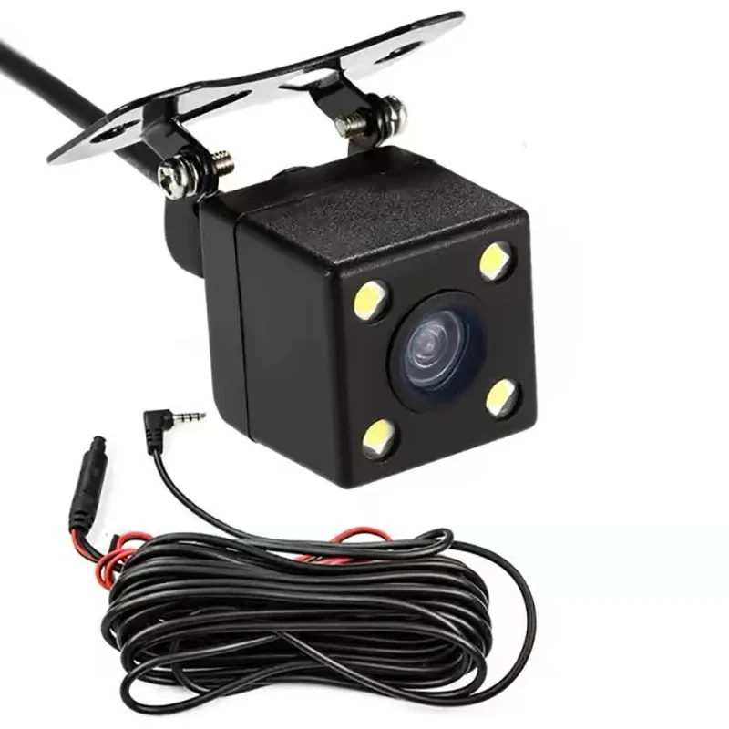 Car Reversing Image Driving Recorder Rear View Camera HD Night Vision 4-Pin Waterproof Car Camera