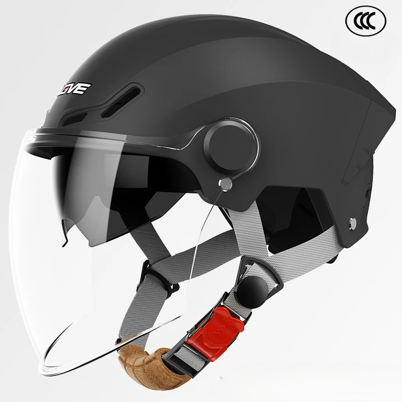 3C Certified Lightweight Summer Sun Protection Half Helmet UV Resistant Electric Scooter Helmet Unisex Breathable Safety Helmet