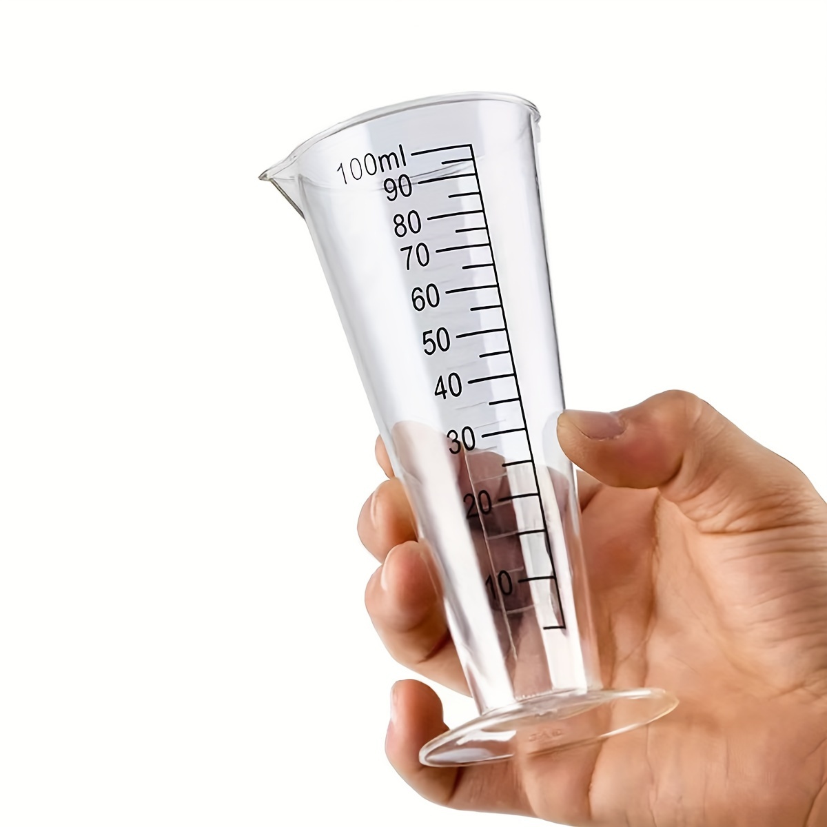 100ml Food-Grade plastic Measuring Cup with Scale - BPA-Free, Perfect for Kitchen & Restaurant Use