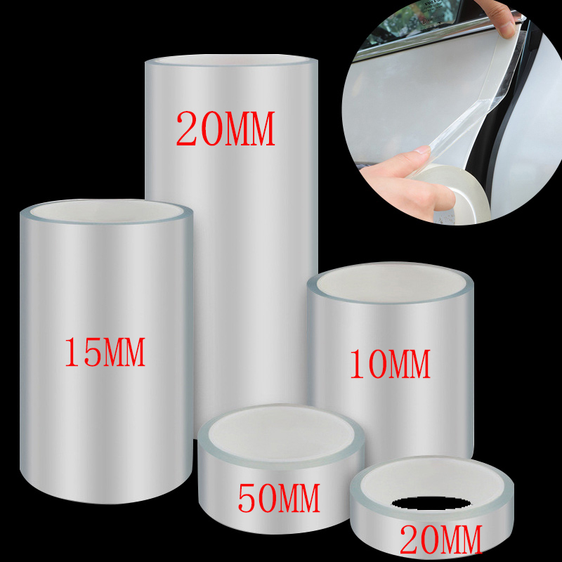 Transparent Car Door Protector Stickers Anti Scratch Nano Tape Auto  Trunk Sill Scuff Protector Film Door Edge Protective
