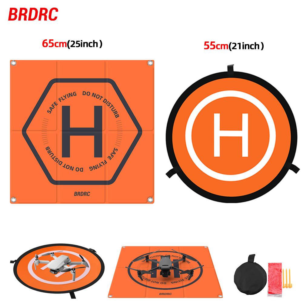 BRDRC Foldable Landing Pads for DJI Mavic 4 Pro/Air 3S/Neo 2/Mini 5 Pro/4 Pro/Mini 3/Mini 4K/2 Drone Mat Quadcopters Accessories