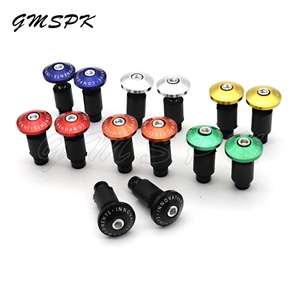 22mm 7/8' Universal Bar Ends Motorcycle Handlebar End Weights Motocross Handlebar Grip End Caps Fit for Honda Kawasaki Yamaha