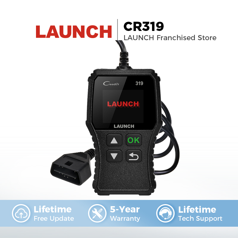 LAUNCH X431 Creader 319 CR319 Auto Code Reader OBDII Scanner Professional Automotive Scanner Obd2 Scanner Diagnostic Tools X431