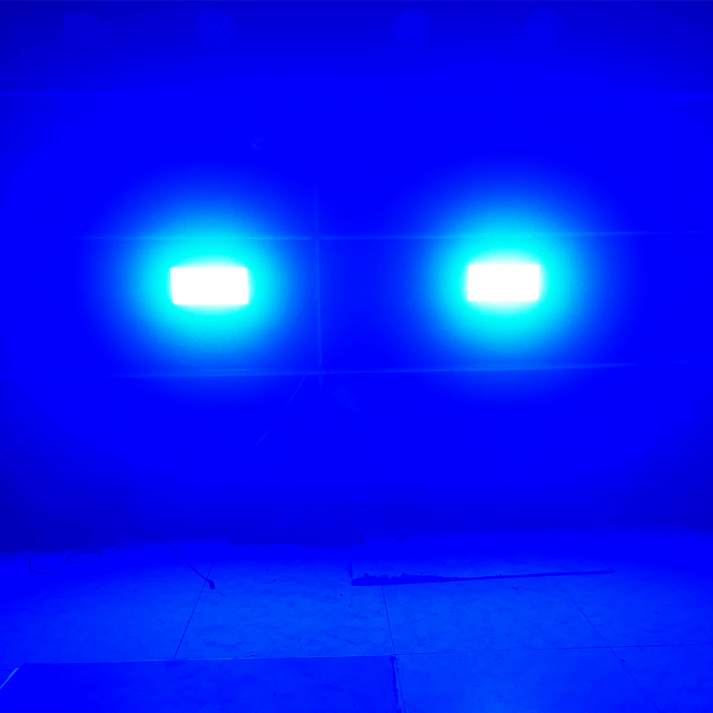 2PCS 300W LED Beam&Strobe RGBW 48 Partition Strobe Light 24PCS 8000K Strobe DMX Super Bright Dj Wash Bar Stage Lighting Effects