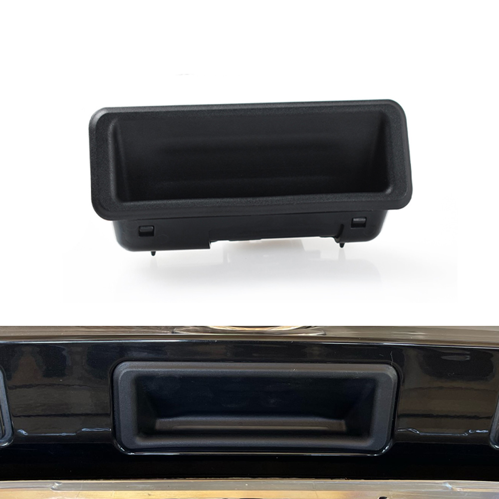 Car Rear Door Boot Switch Trunk Handle For BMW 1 3 5 X1 X5 X6 Series  E82 E88 E90 E91 E92 E93 E60 E61 E84 E70 E71 51247118158 Black