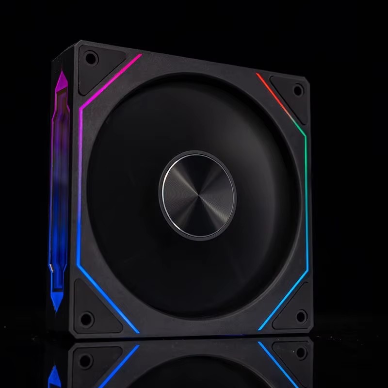 ICE Whale Prism 4RS ARGB PC Case Fan 120mm Infinity Mirror Design Motherboard Lighting Sync 4PIN PWM CPU Cooler Fan Ventilador