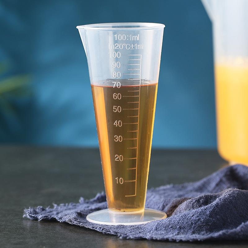 100ml Food-Grade plastic Measuring Cup with Scale - BPA-Free, Perfect for Kitchen & Restaurant Use