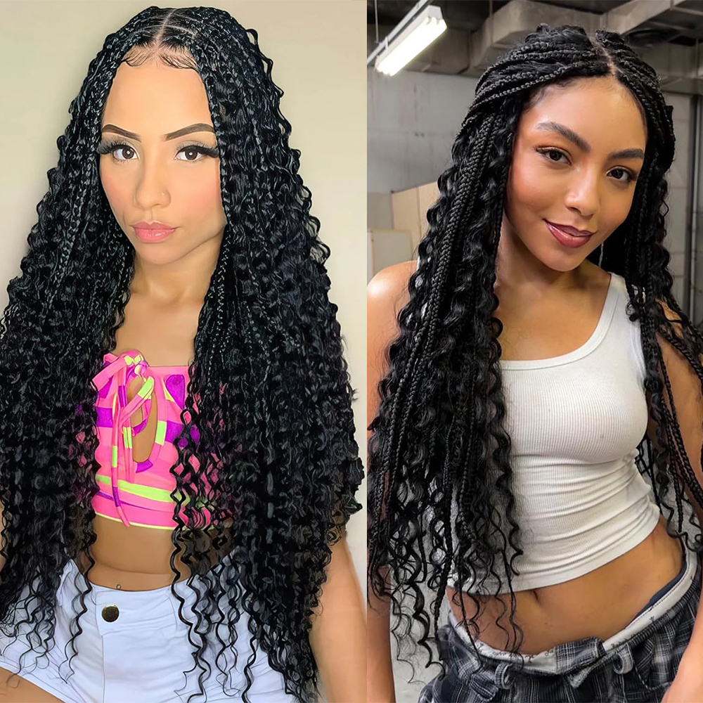 26 Inch Deep Wave Bulk Human Hair 2 Bundles Human Hair 100g Brazilian Braiding Hair For Women Boho Braids Human Hair Bundles