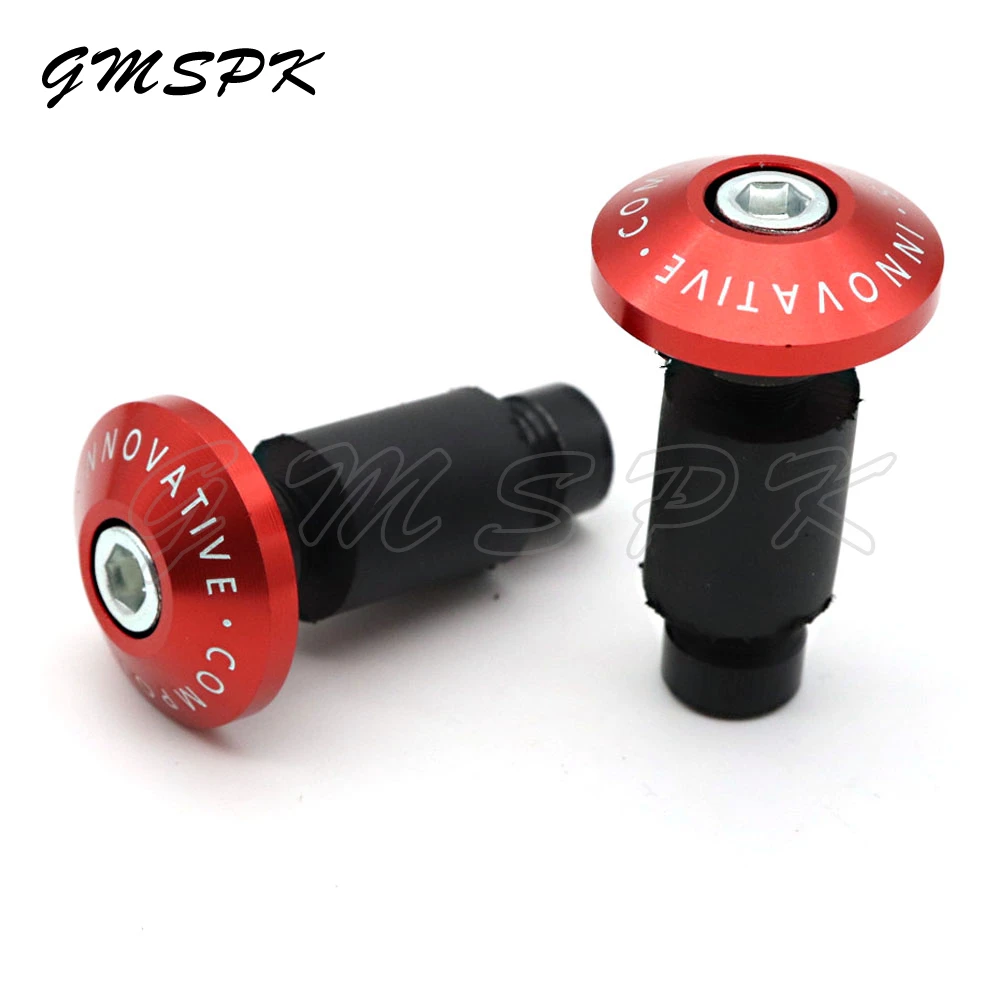 22mm 7/8' Universal Bar Ends Motorcycle Handlebar End Weights Motocross Handlebar Grip End Caps Fit for Honda Kawasaki Yamaha
