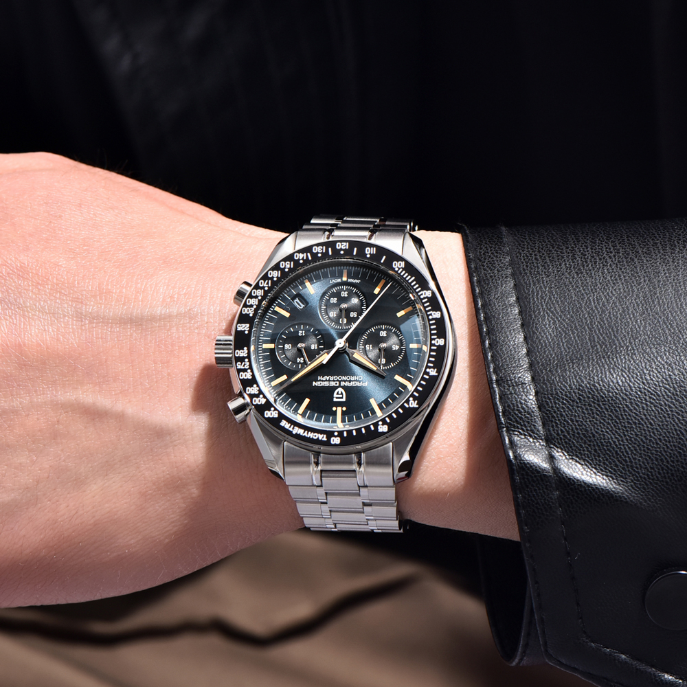 2026 New PAGANI DESIGN Moon V6 Men's Watches Luxury Quartz Watch For Man Chronograph VK63 Men Gift AR Sapphire Mirror Luminous