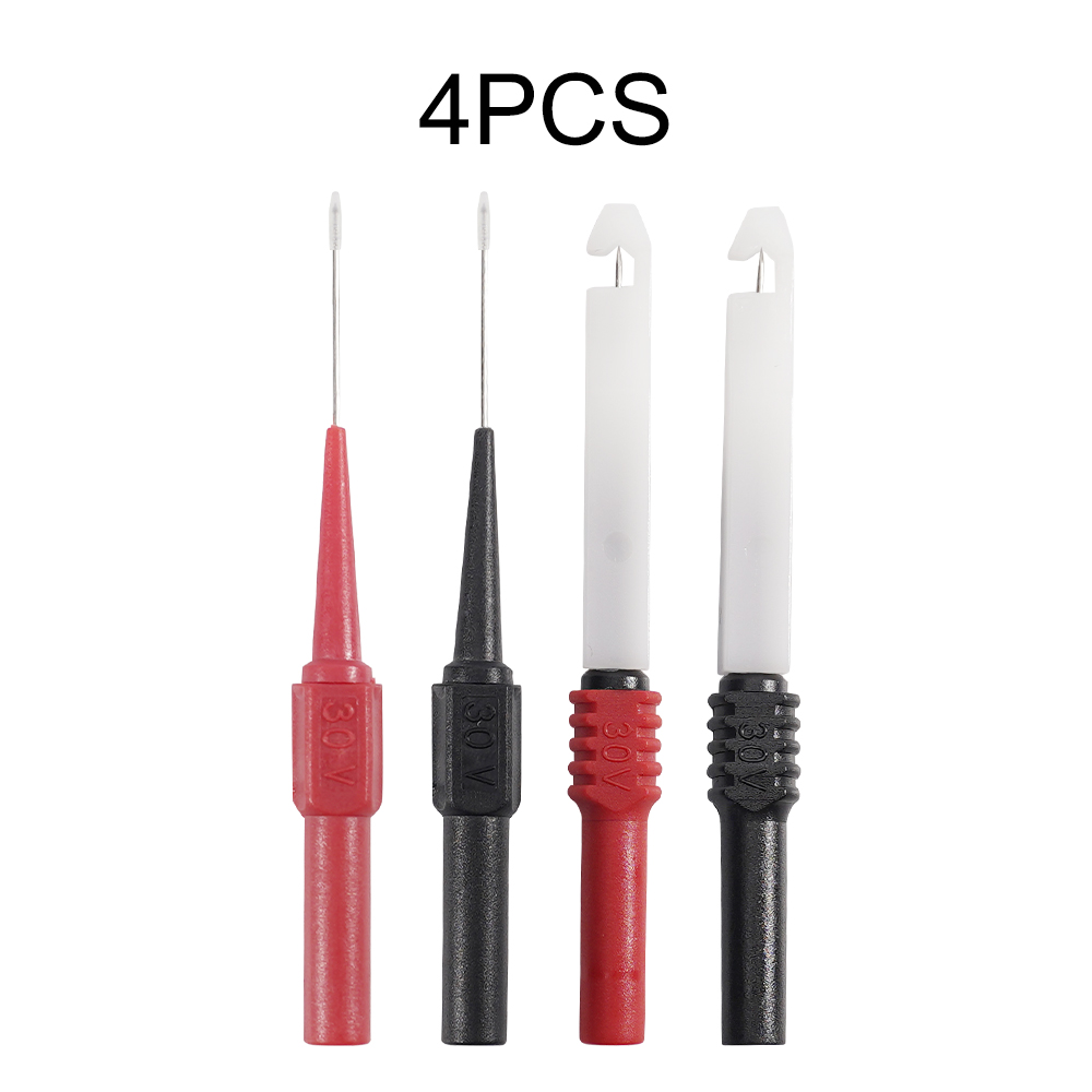 30V Car Tip Probes Diagnostic Tools, Auto Multimeter Test Leads Extention Back Piercing Needle Tip Probes Mechanical Tools pcs
