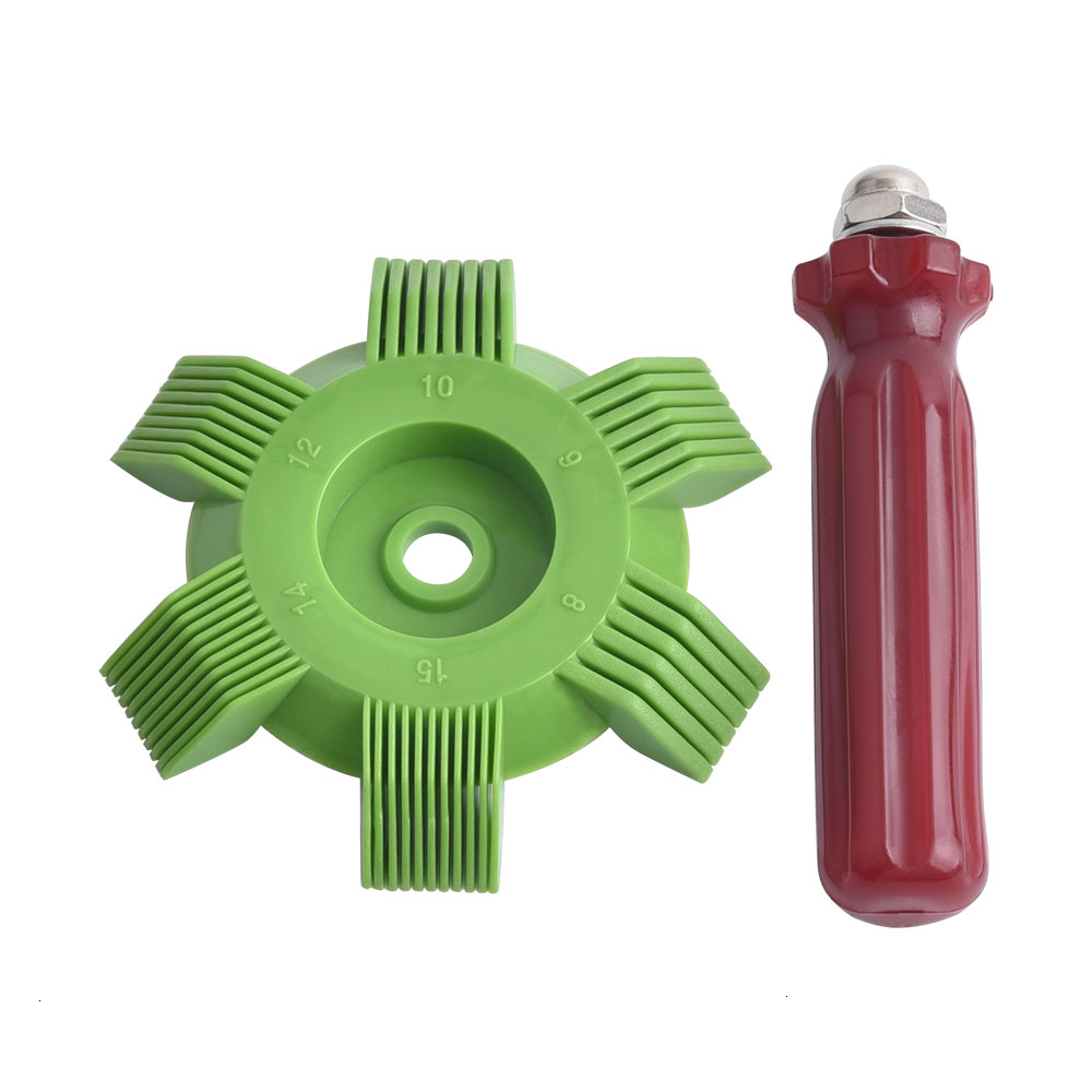 Universal Car A/C Radiator Condenser Evaporator Fin Straightener Coil Comb Plastic Auto Cooling System Repair Tools RCC01GN