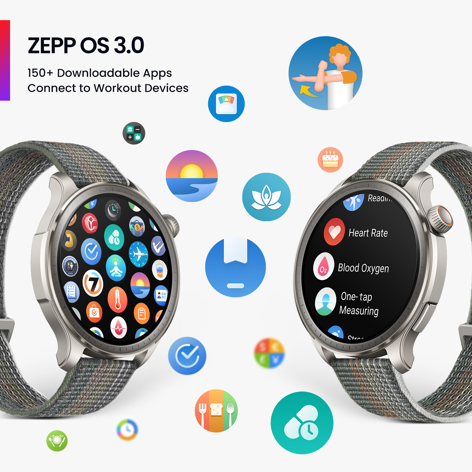Amazfit Balance 46mm Smart Watch 150+Sports Modes 14-Day Battery Dual-Band GPS SmartWatch For Android IOS Phone