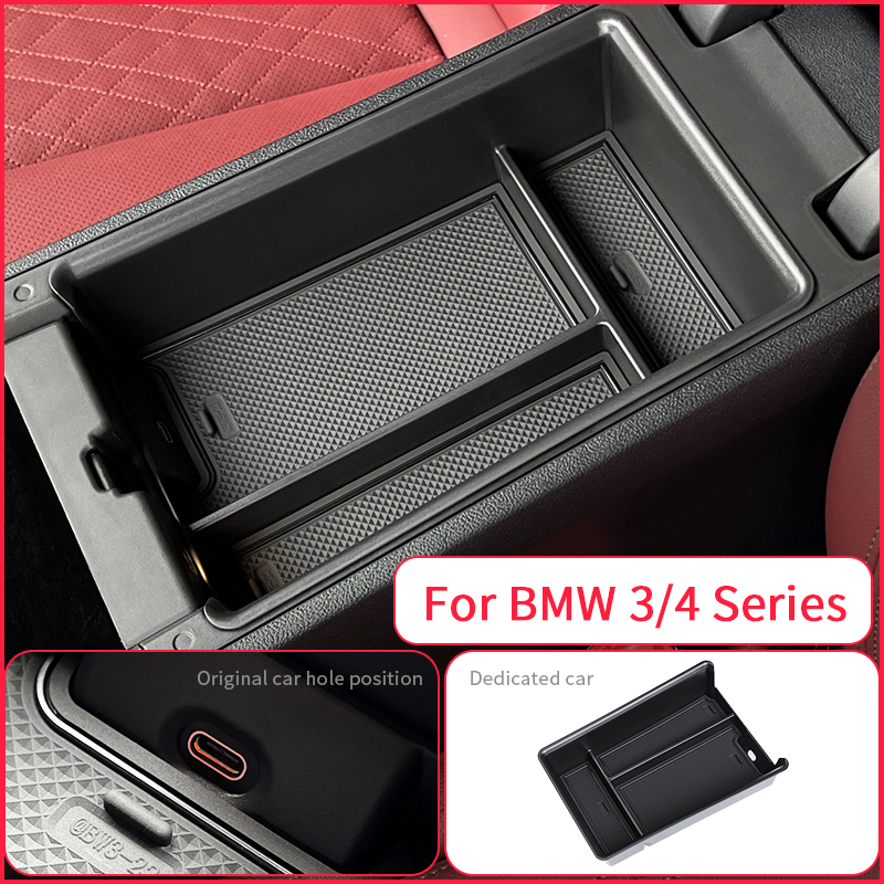 For BMW 3 4 Series G20 G21 G28 2020 2021 2022 2023 2024 Accessories Interior Armrest Box Storage Box For 320i 330i 430i 420i G22