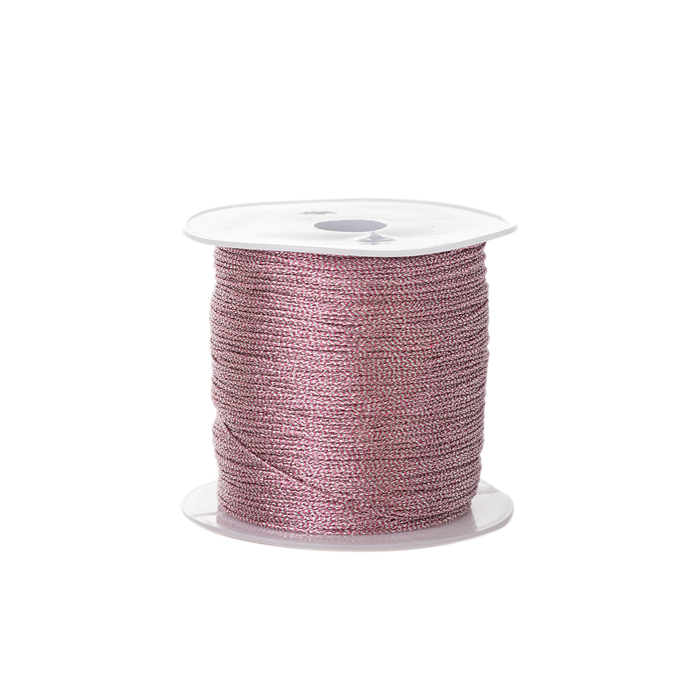 0.2mm/100m Nylon Rose Gold Silver Beading Thread Cord String for DIY Making Bracelet Necklace Handmade Macrame Craft Accessories