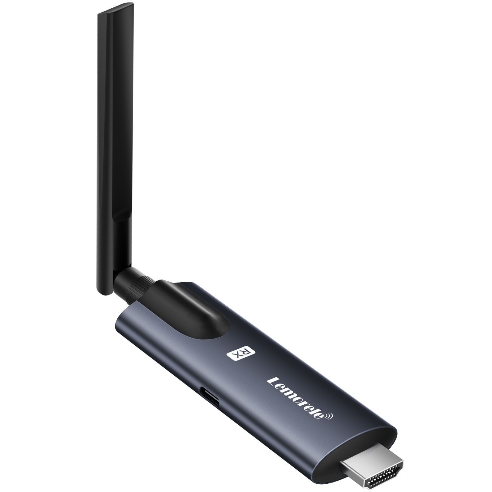 Lemorele 5G 200M Wireless HDMI Transmitter and Receiver Meeting Bluetooth Transmitter Audio for Laptop TV Projector Monitor Came Only RX / China Mainland