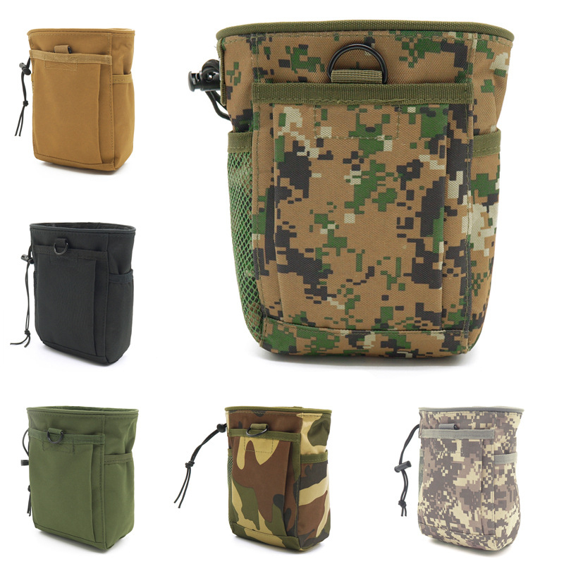 2026 New Outdoor 3-5L Storage Camouflage Molle  Dump Drop Pouch Recycle Waist Pack Ammo Bags Hunting Accessories Bag Pouches