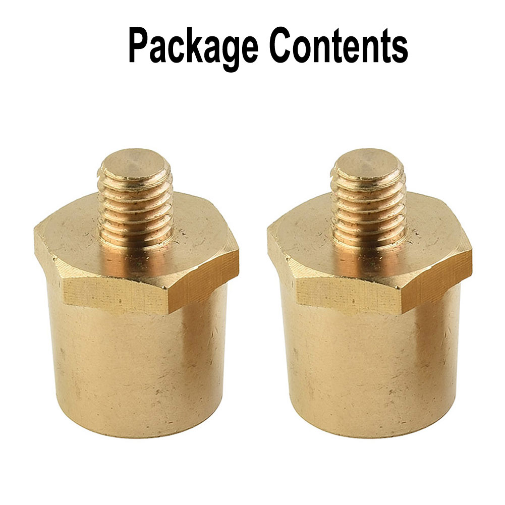 2pcs Battery M8 High Crank Conversion Terminal Posts M8 Posts For Deep Cycle Auto Battery Pile Head Variable Diameter Joint pcs