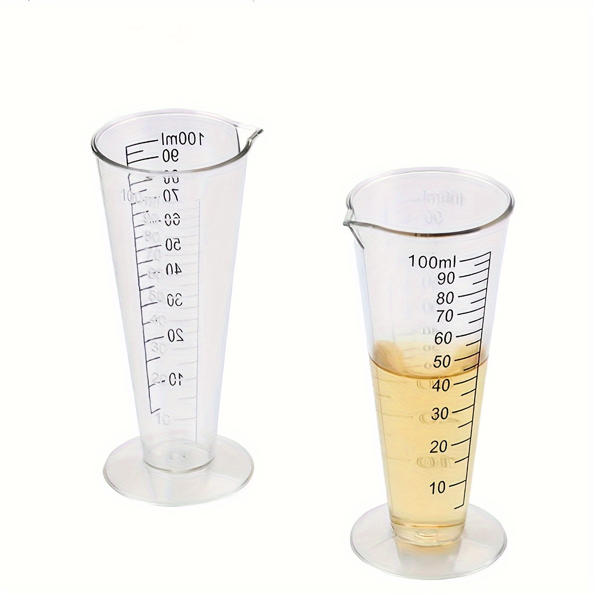 100ml Food-Grade plastic Measuring Cup with Scale - BPA-Free, Perfect for Kitchen & Restaurant Use