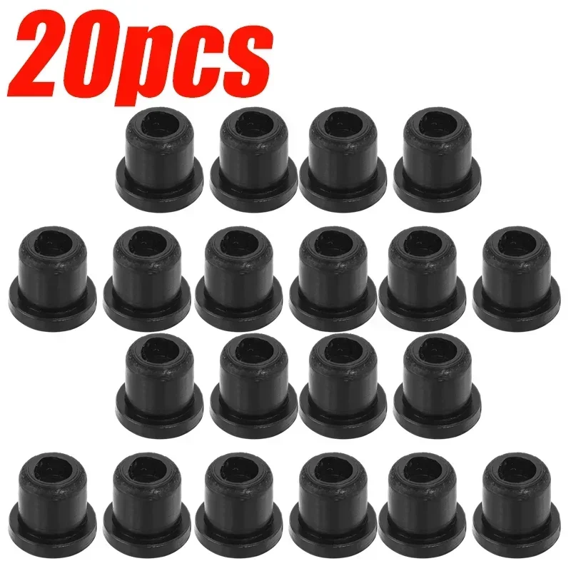 Car Hood Logo Trunk Emblem Grommet Holder Clip for BMW 3 5 7 E32 E34 E36 E38 E39 E46 E53 E60 E65 E66 E90 M3 M5 51141807495 pcs black