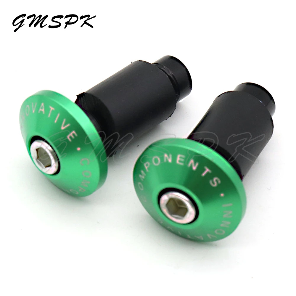 22mm 7/8' Universal Bar Ends Motorcycle Handlebar End Weights Motocross Handlebar Grip End Caps Fit for Honda Kawasaki Yamaha