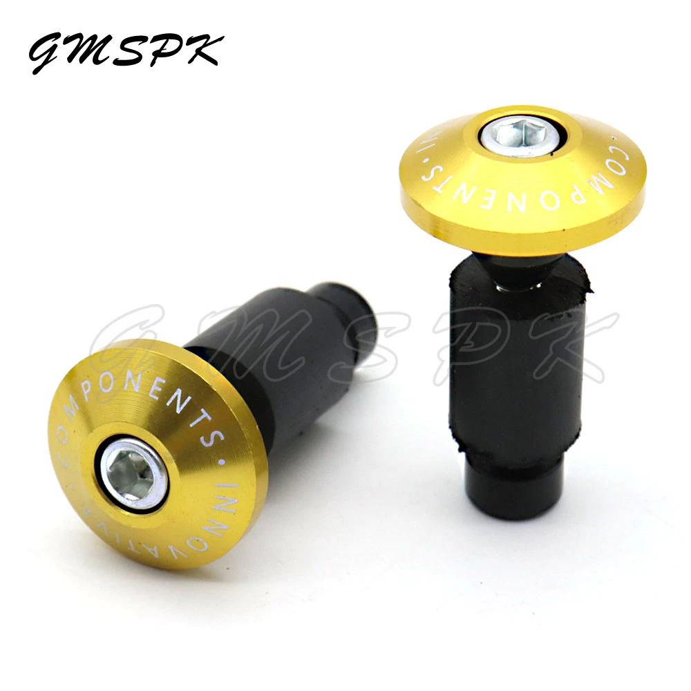 22mm 7/8' Universal Bar Ends Motorcycle Handlebar End Weights Motocross Handlebar Grip End Caps Fit for Honda Kawasaki Yamaha