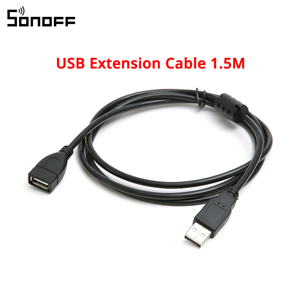 SONOFF ZB Dongle-E USB Dongle Zigbee 3.0 Gateway Analyzer Wireless Zigbee Router with Antenna ZHA Zigbee2MQTT Interface Capture USB Extension Cable / China Mainland