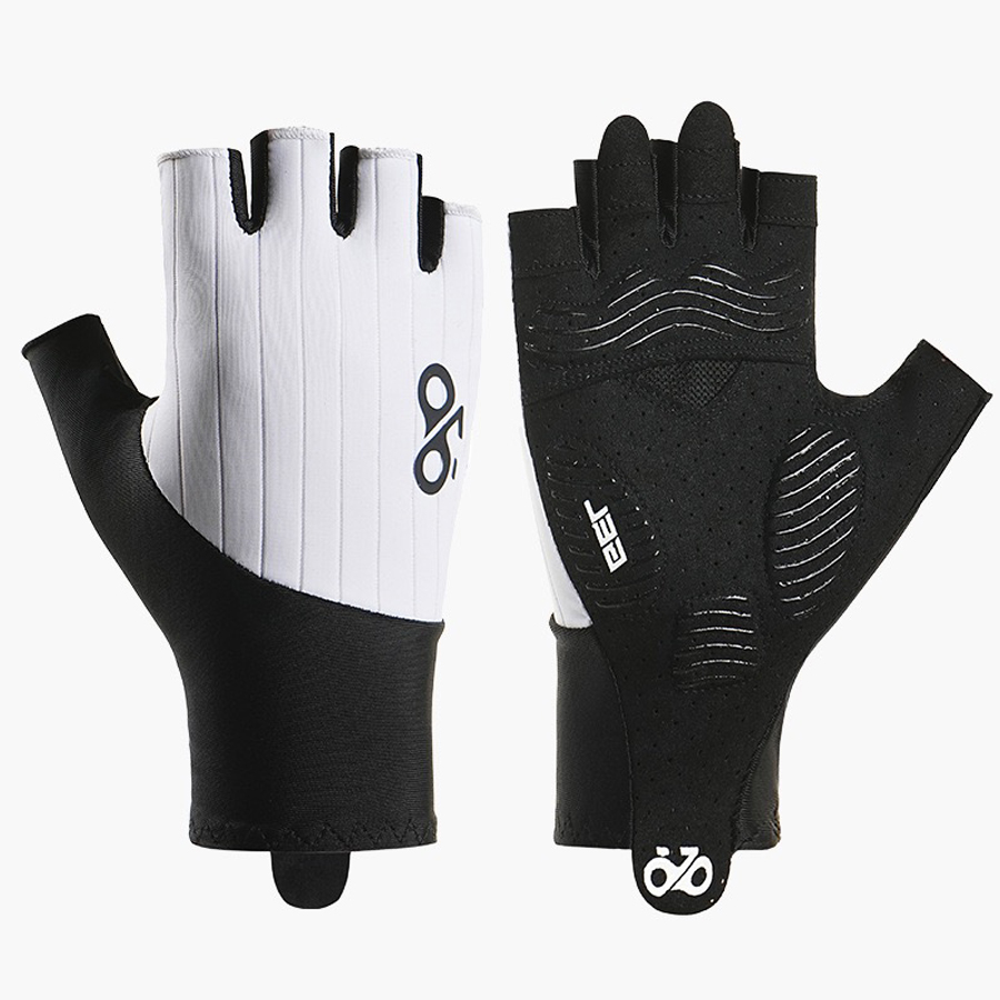 Summer cycling gloves, anti slip and shock-absorbing, outdoor sports, fitness, breathable, mountain road bike, half finger glove