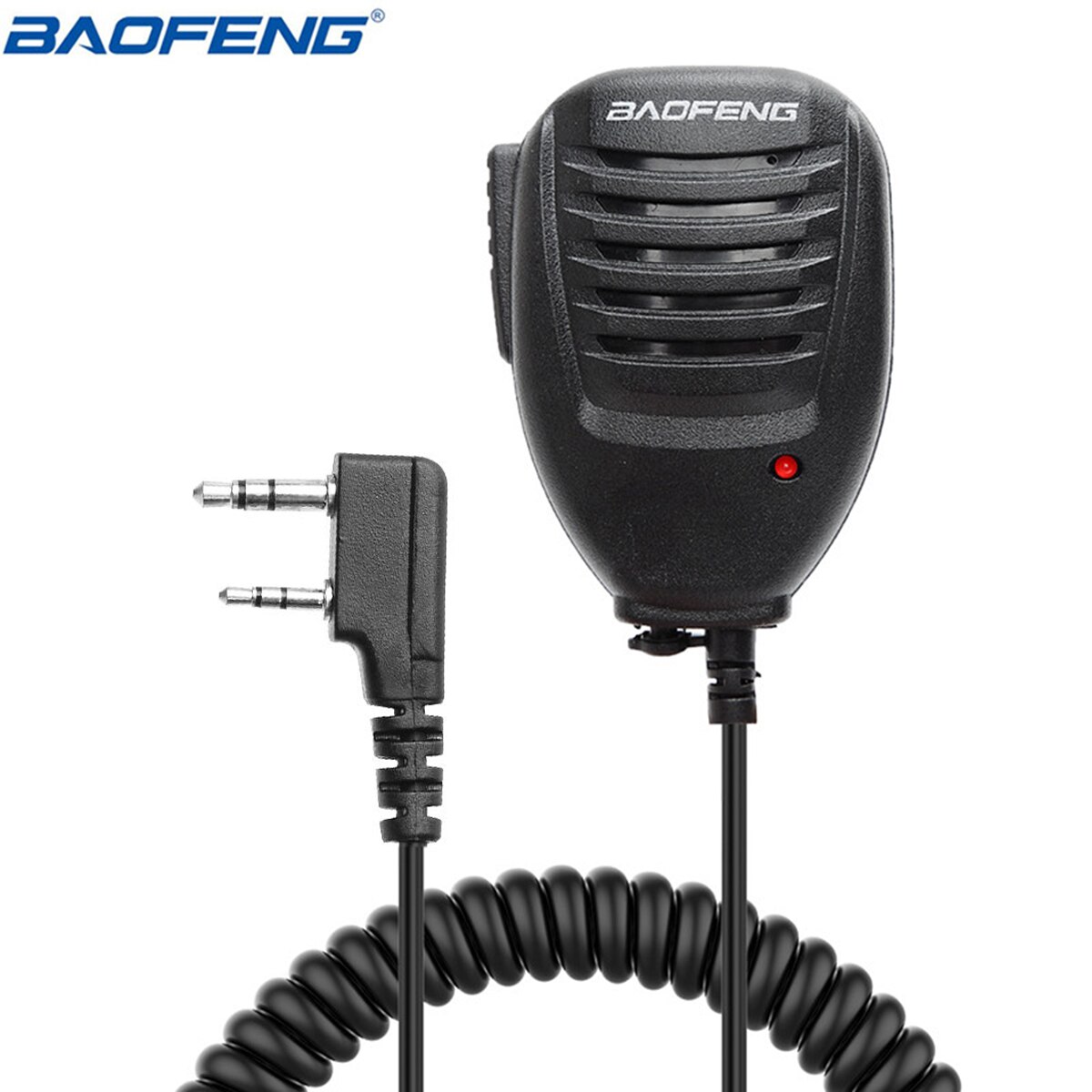 Baofeng Shoulder Speaker Mic Microphone for Baofeng Walkie Talkie UV 5R 82 888S UV S9 PLUS UV 13 16 Pro Quansheng UV K5 5R Plus R MIC