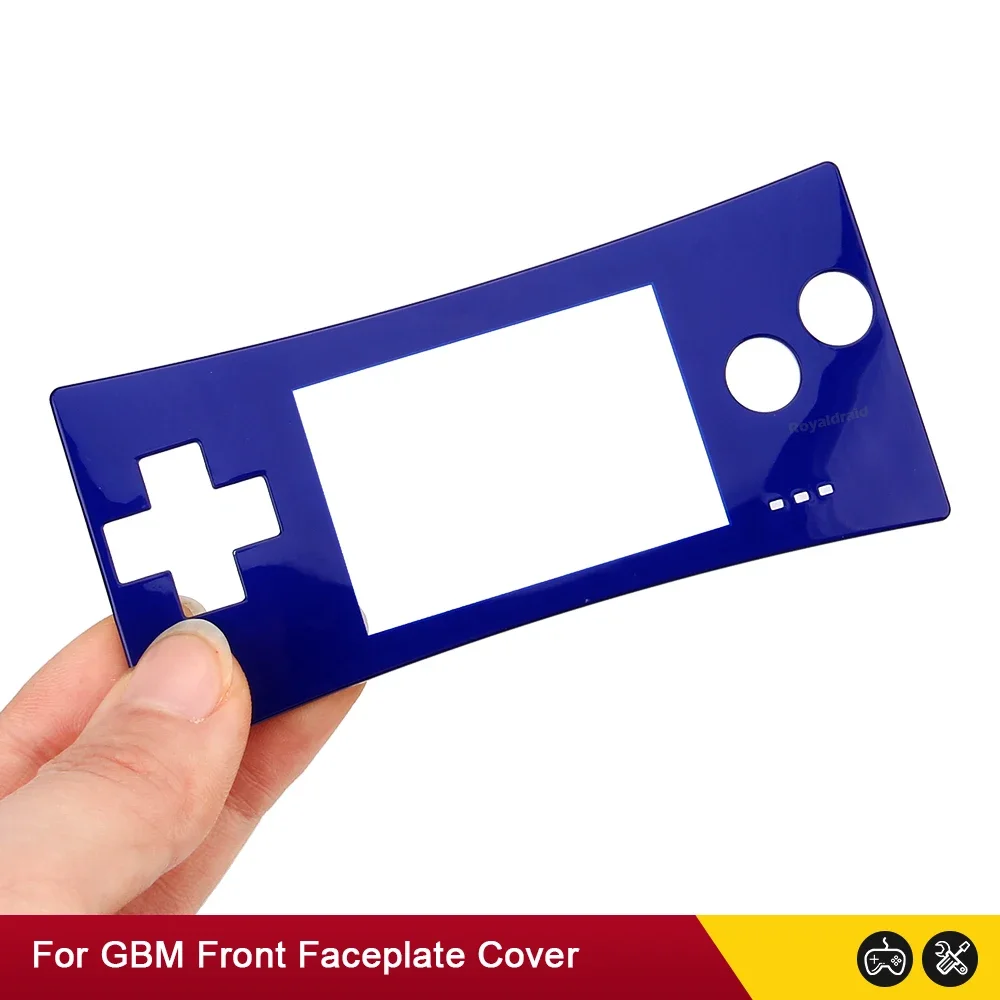 8 Colors Replacement Front Faceplate Cover Shell Housing Case for GameBoy Micro for GBM Game Console Front Cover Case Dropship