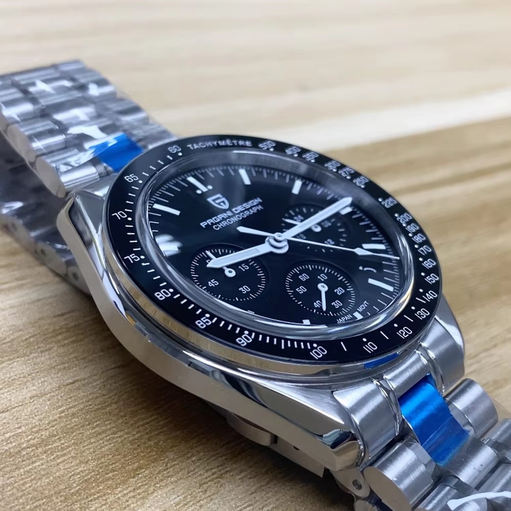 2026 New PAGANI DESIGN Moon V6 Men's Watches Luxury Quartz Watch For Man Chronograph VK63 Men Gift AR Sapphire Mirror Luminous