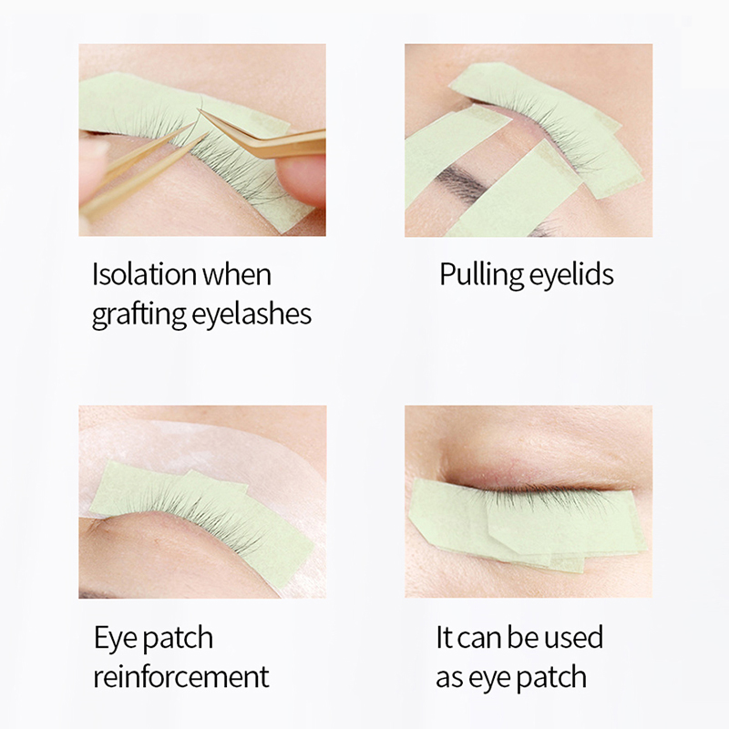 Anti-allergy 4 Rolls PE Eye Tapes Eyelash Extension Tape for Lash  Breathable Micropore Fabric Easy Tear Eye Make Up Tools