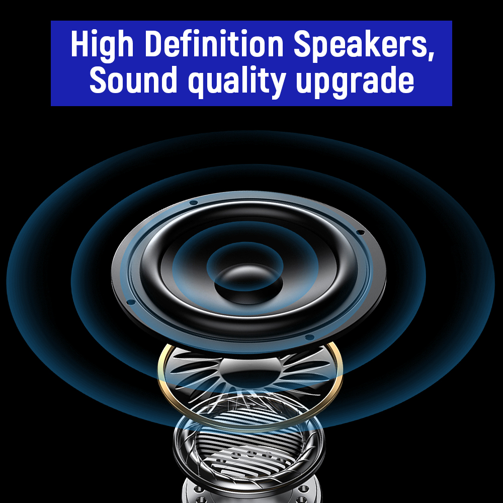 Lexin G1 Motorcycle Bluetooth Headsets for Helmet, Voice Assistance, Music, IP67 Waterproof, High Definition Speakers
