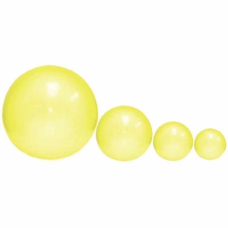 Children's Outdoor Water Bubble Ball Toy Game Fun Party Baby Shower Water Bubble Ball Toy Gift Beach Water Party YELLOW / cm