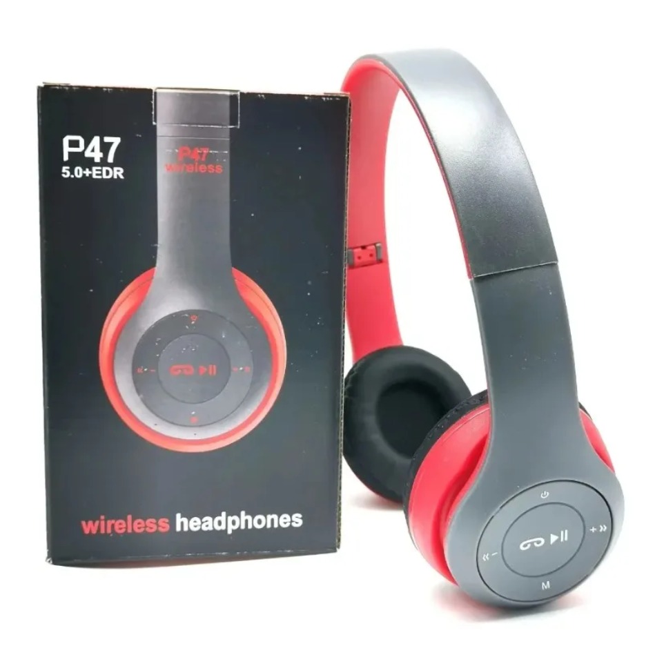 Foldable Wireless Bluetooth Headphones 5.0 Portable HiFi Sound Over-ear Headset for Sports Travel Daily Game music Earphones Use