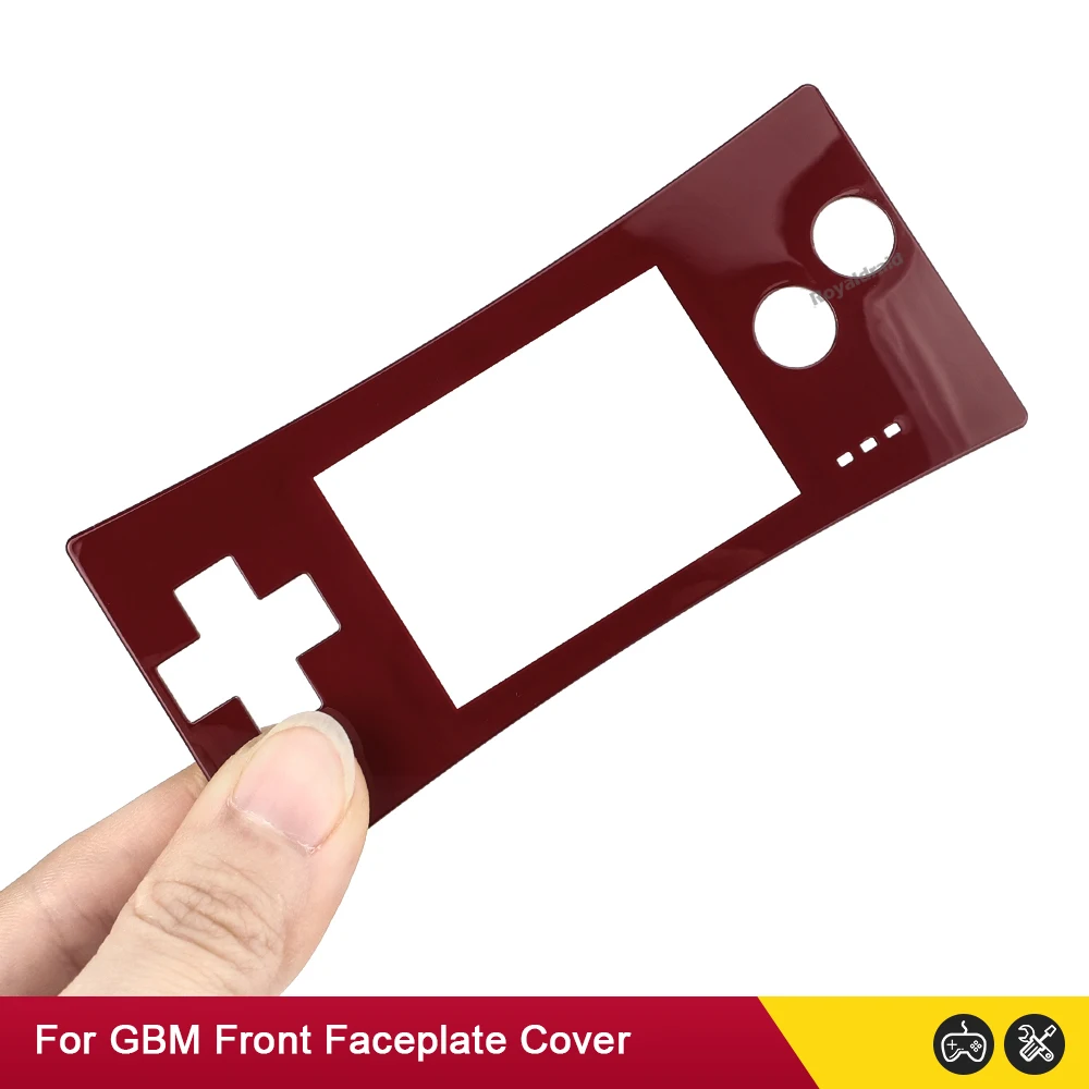 8 Colors Replacement Front Faceplate Cover Shell Housing Case for GameBoy Micro for GBM Game Console Front Cover Case Dropship