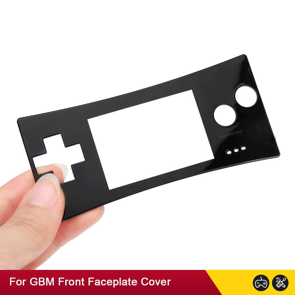 8 Colors Replacement Front Faceplate Cover Shell Housing Case for GameBoy Micro for GBM Game Console Front Cover Case Dropship