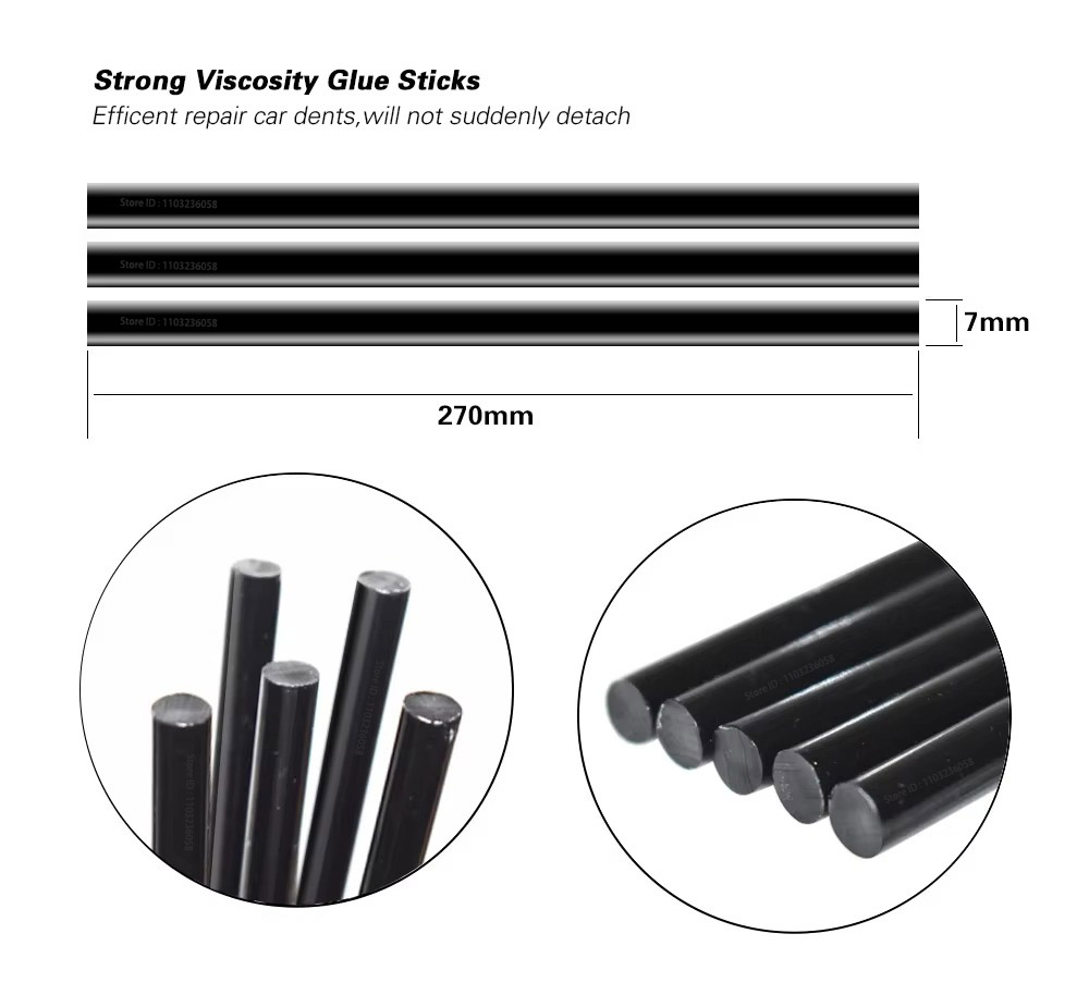 PWSAuto Body Dent Repair Kit Car Dent Puller With Golden Dent Puller For Auto Body Dent Removal Minor Dent And Deep Dent Removal
