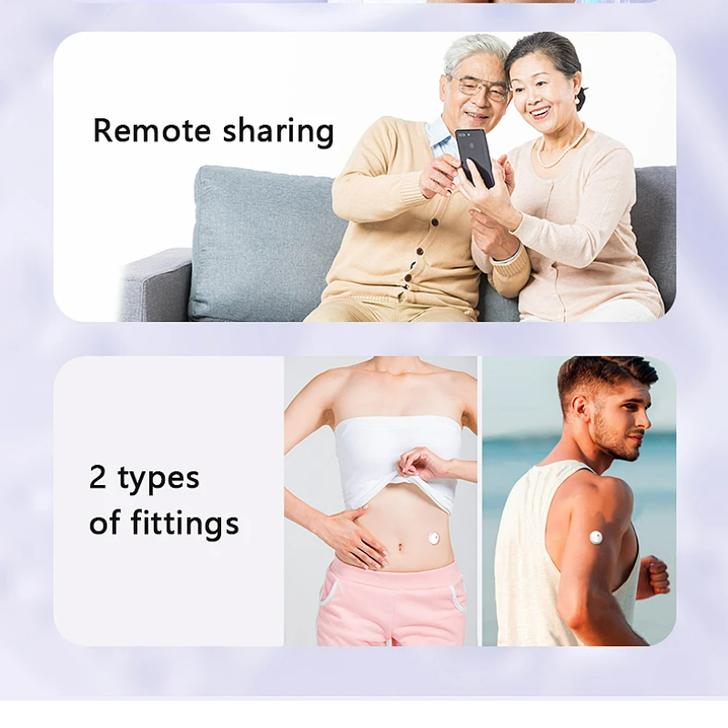 Aidex X Glucose Sensor Real Time Aidexx Glucose Monitoring Sugar Tester Diabetes Blood Sugar Sensor CGM Aidex2 as Linx Sensor
