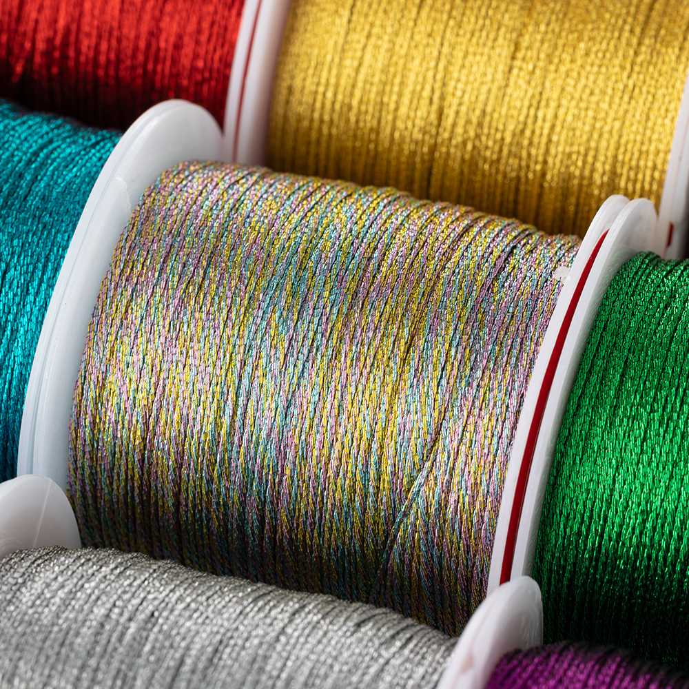 0.2mm/100m Nylon Rose Gold Silver Beading Thread Cord String for DIY Making Bracelet Necklace Handmade Macrame Craft Accessories