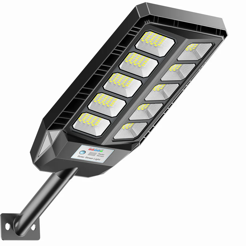 2 Pack Solar Street Light Outdoor, 4000W LED Solar Powered Flood Light with Remote Control, Motion Sensor Dusk to Dawn Security Lighting, IP66 Waterproof for Yard Driveway Garden Deck Garage PCS / United States