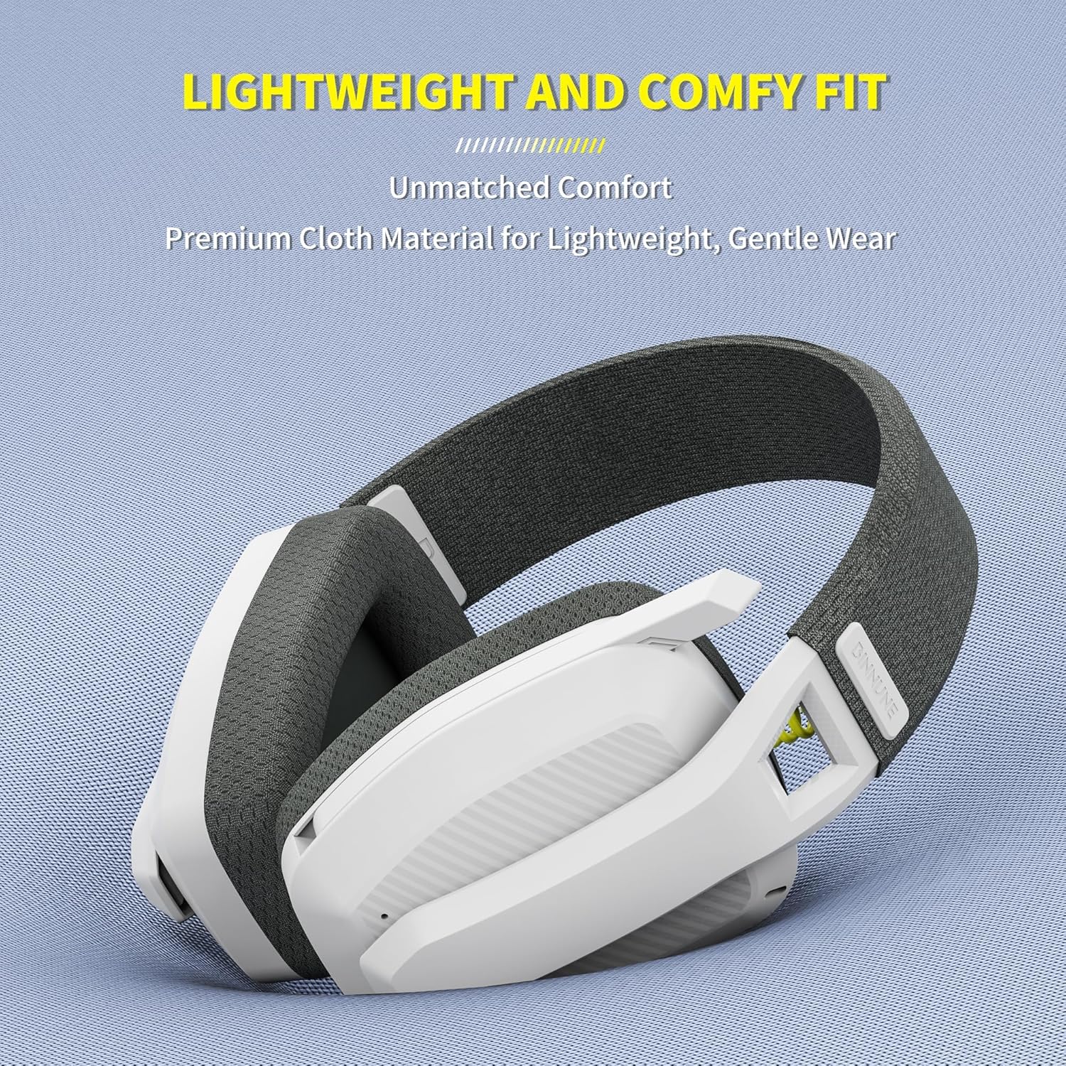 BINNUNE BW06 2.4GHz Wireless Gaming Headset with Mic for PS5 PS4 PC Mac Playstation Bluetooth Gaming Headphone with Microphone