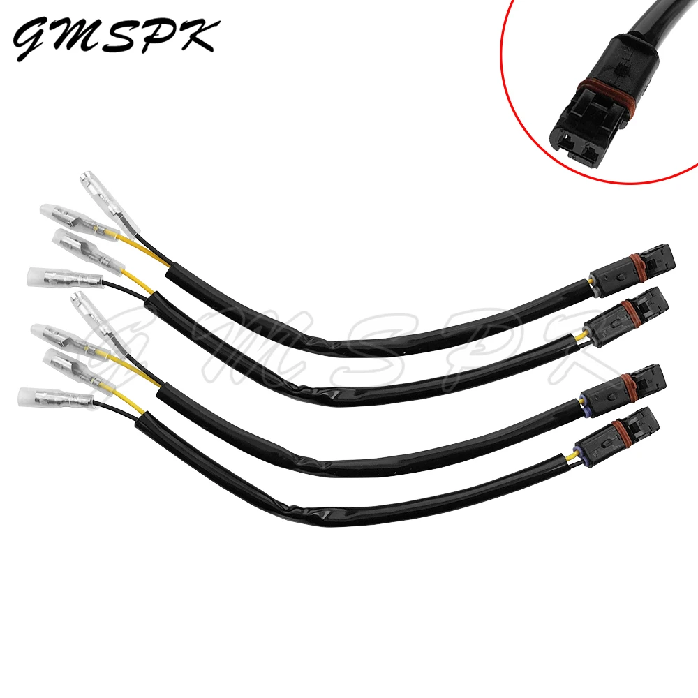 Turn Signal Cable Wire Adapters Indicator Plug Connector Fit for BMW F750 F850 GS/ADV F900 R/XR R1200GS R1250GS S1000RR R Nine T